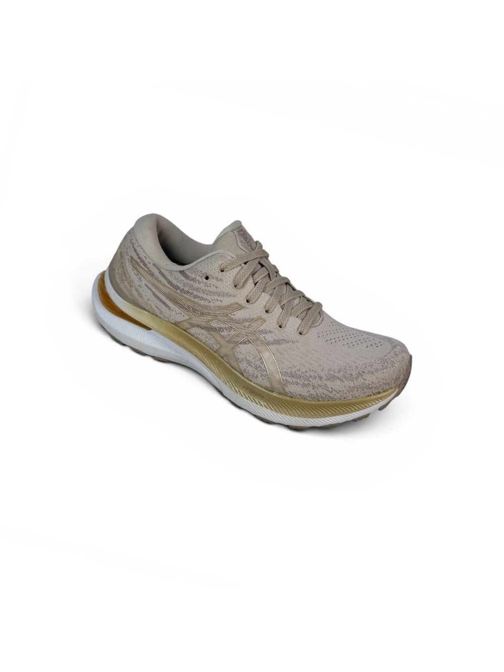 NEW Asics Women's Running Sneaker Gel Kayano 29 size 9- Beige with Gold Accent